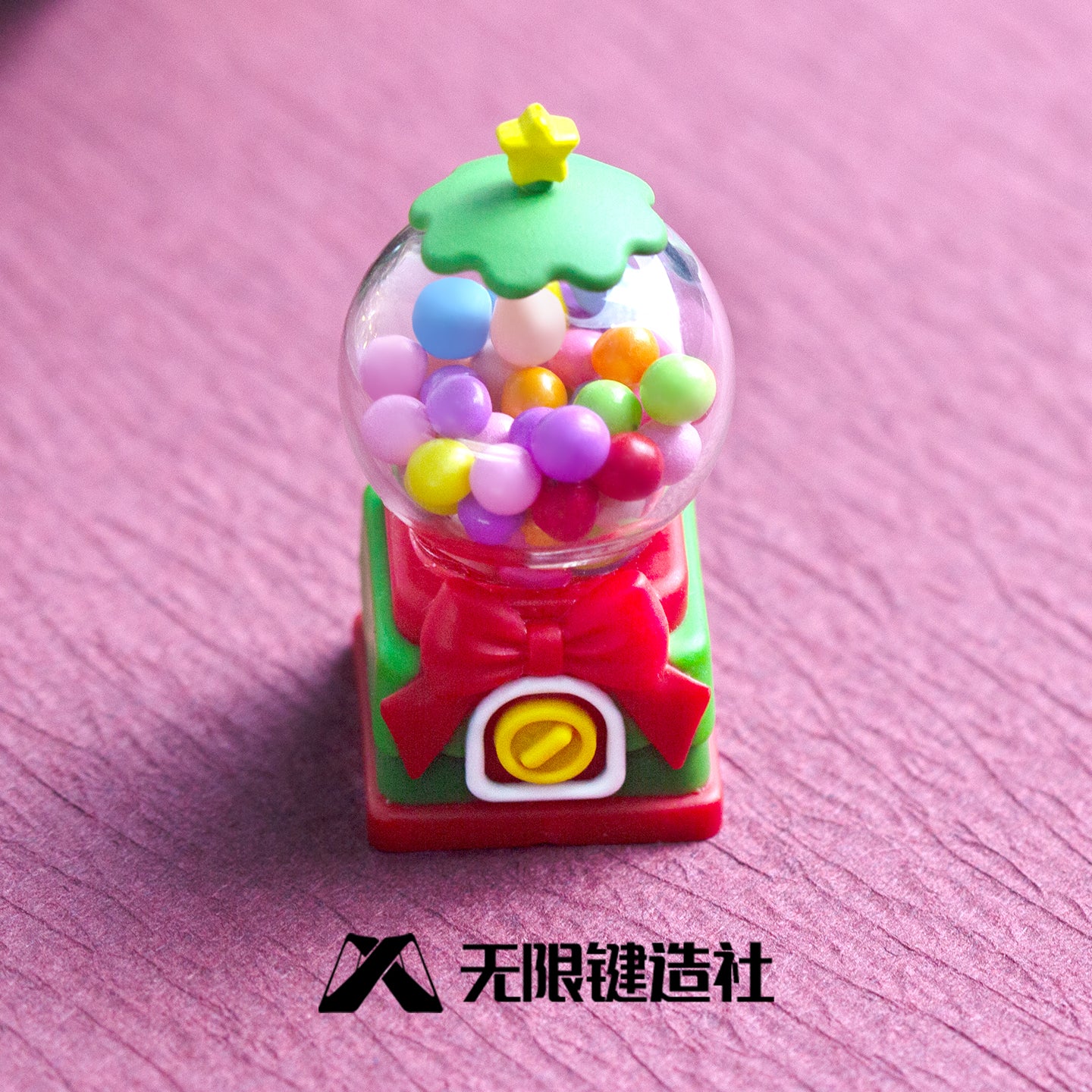 Candy machine multi-color resin personalized keycaps, cute candy keycaps, mechanical keyboard decorative art keycaps