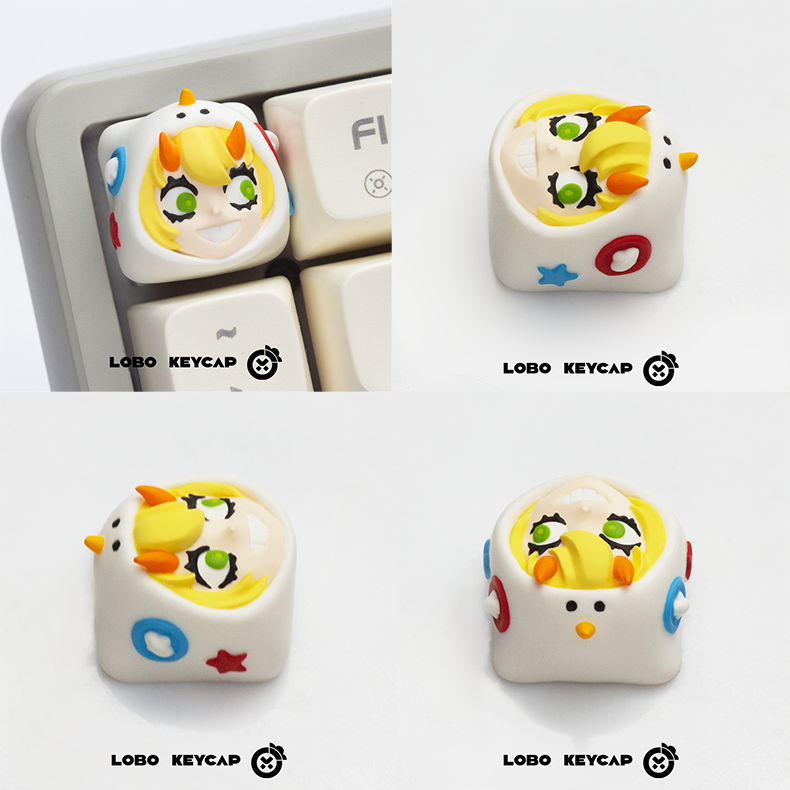 Lilith series personalized resin keycaps, cat and dog, two limited edition releases