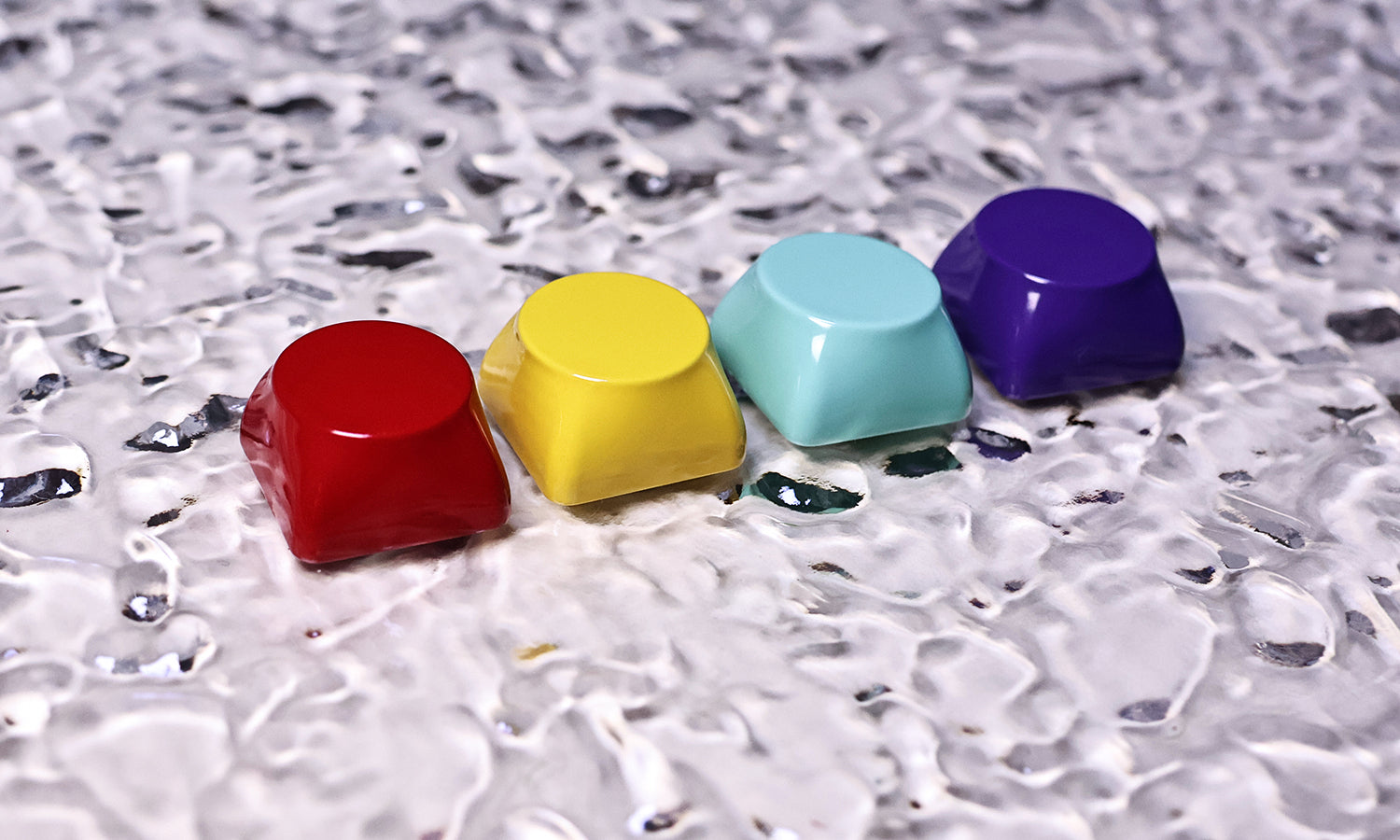 Original shaped personalized keycaps, round aluminum alloy keycaps, metal baked paint, CNC machining, customized mechanical keyboard keycaps