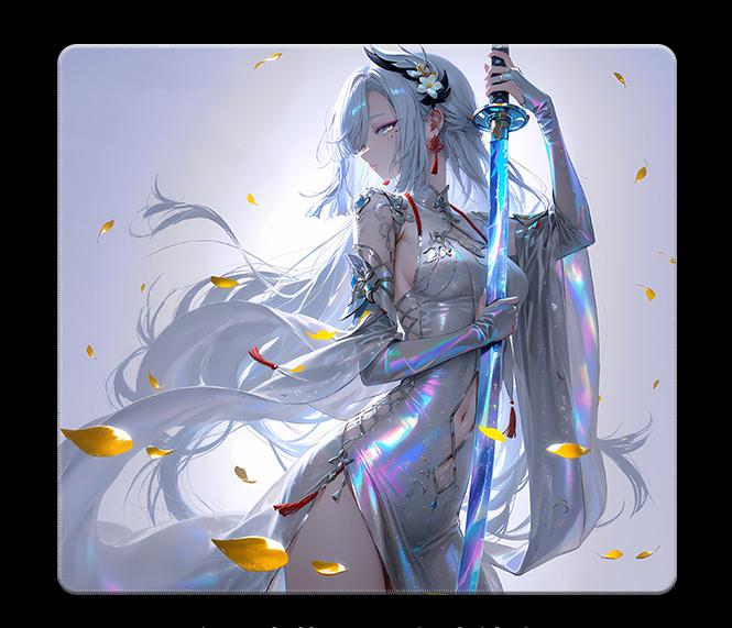 Polyurethane neutral special fabric customized mouse pad(+10)