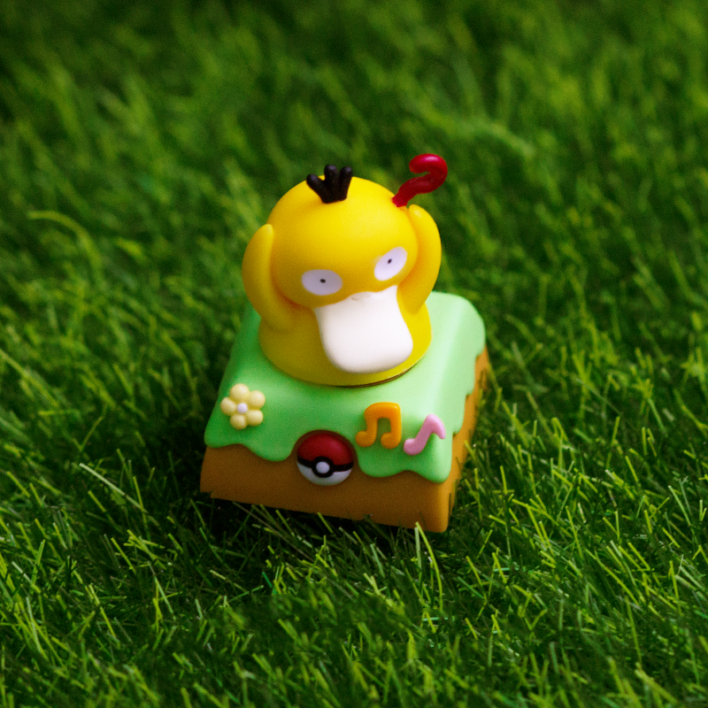Pet Pok é mon series, multi-color resin molded personalized keycaps artisankeycaps, anime and gaming peripheral cultural keycaps