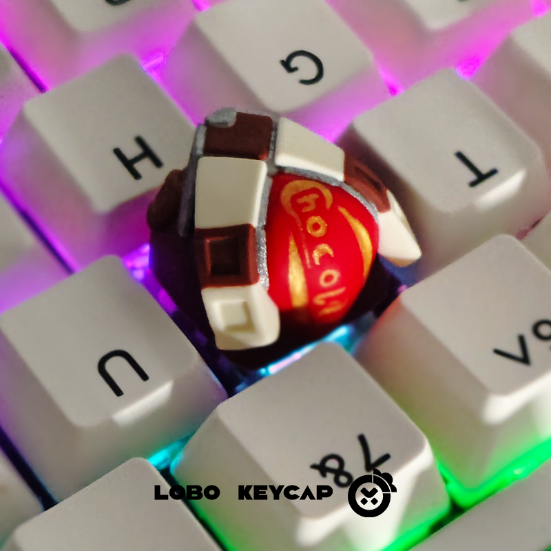 Masquerade Knight Resin Keycap Transparent KAMEN RIDER Personalized Resin anime Mechanical Keyboard Craftsman Keycap