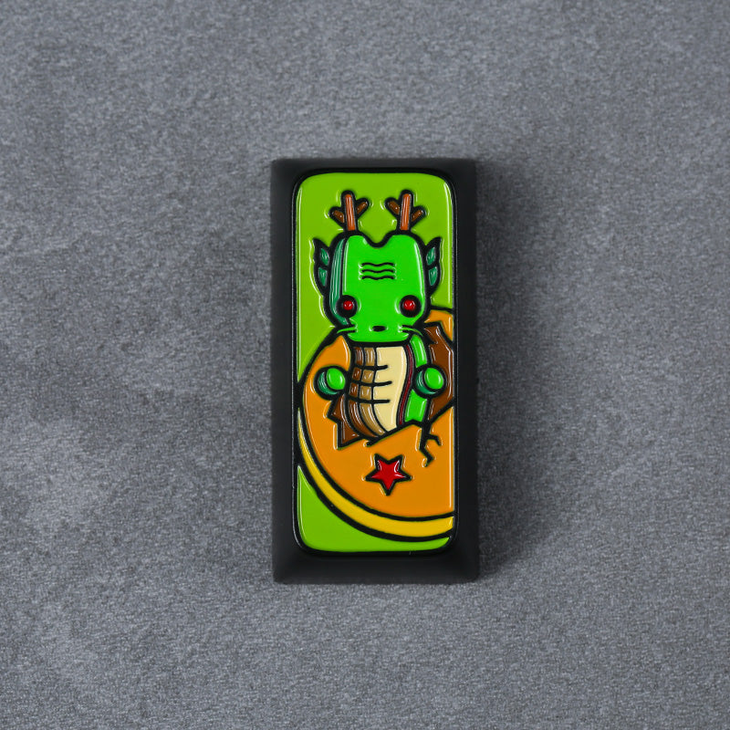 Dragon Ball Personalized Keycap Mechanical Keyboard Cap Zinc Alloy Personalized Decorative Keycap