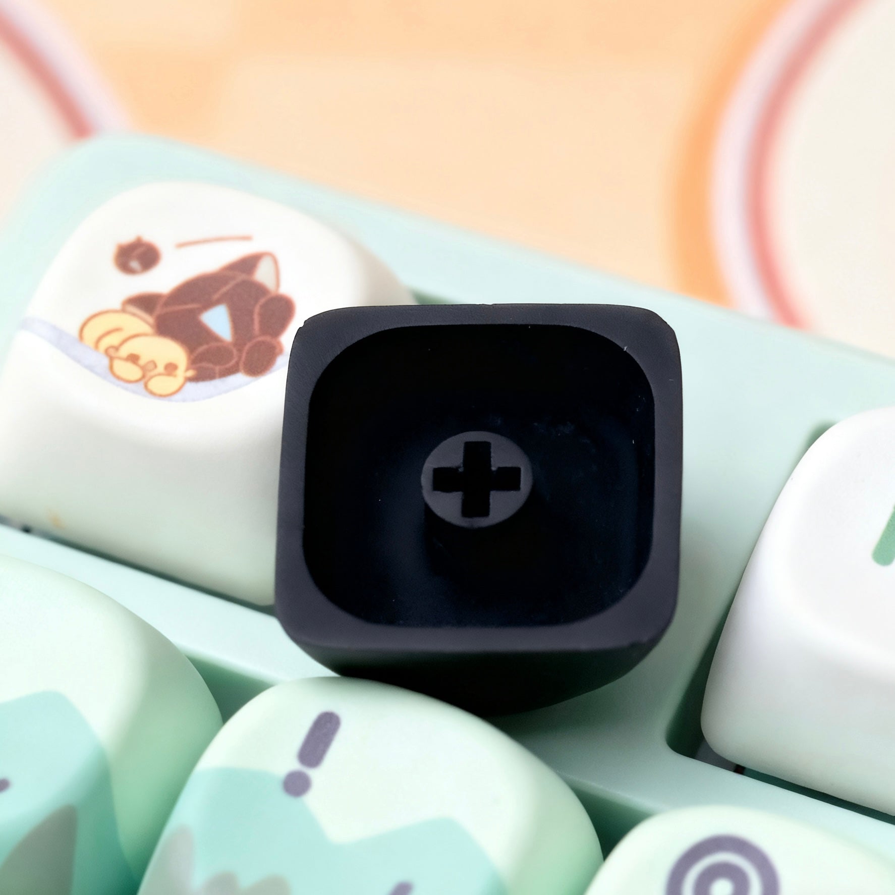 Lord of Mysteries , Cute cat multi-color resin personalized keycaps, artisankeycaps keyboard decorative keycaps