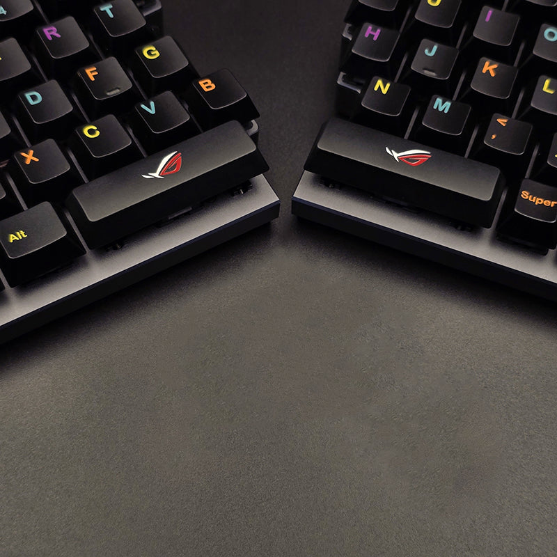 Aluminum alloy keycaps, personalized keycaps, space bar 3.125U space keycaps, metal CNC artistic keycaps, split keyboard, special specifications keycaps