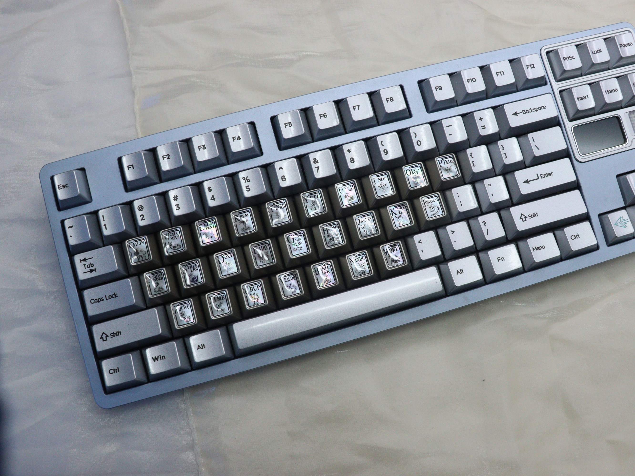 Fantastic Beasts and Where to Find Them, 26 letter area keycap original factory height metal keycap set