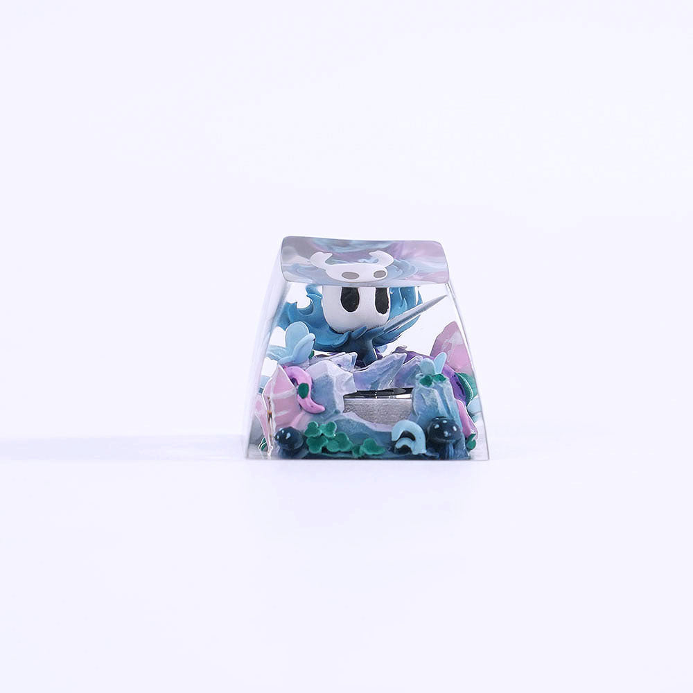 The Hollow Knight, Hollow Knight: Silksong,Crystal drops of glue seals, resin personalized keycaps, anime game artisankeycaps