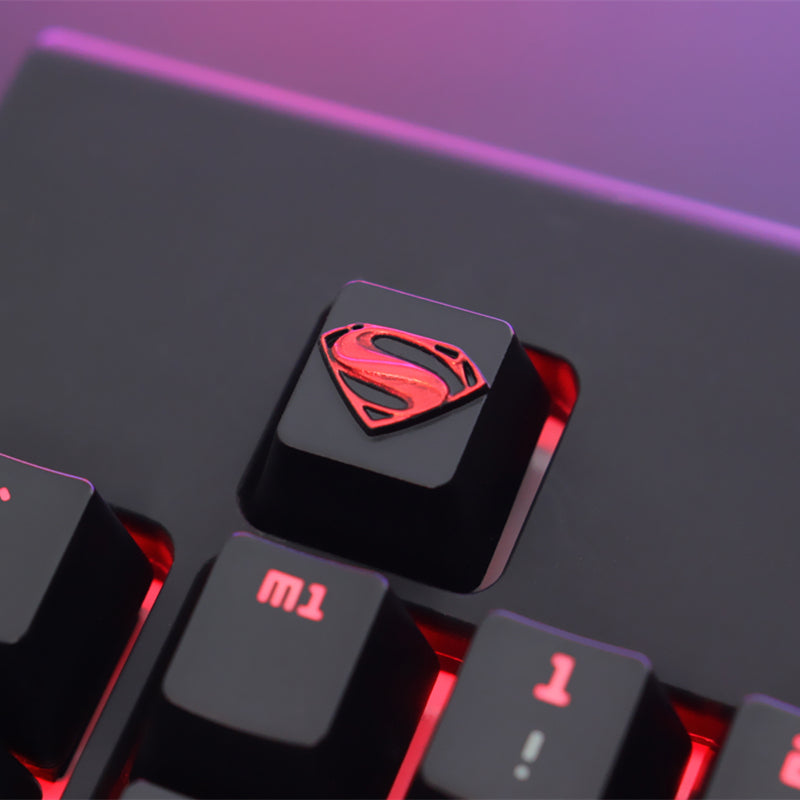 DC movie peripheral Superman mechanical keyboard zinc aluminum alloy metal keycaps