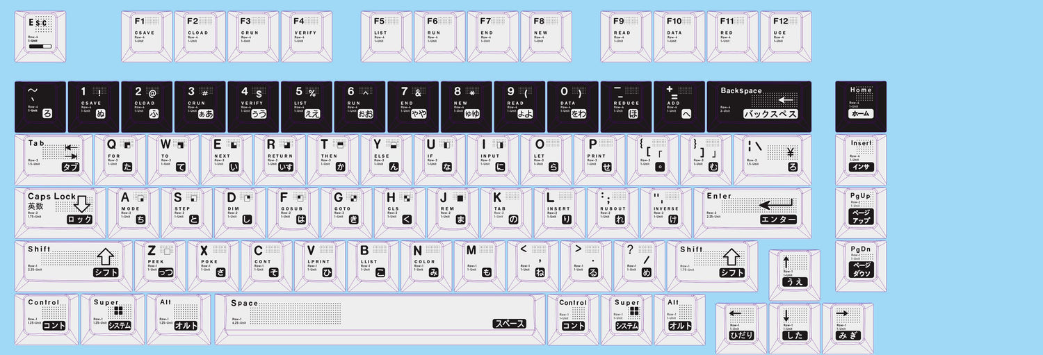 Parameterized aluminum alloy CNC keycap set, metal personalized keycap original factory height set