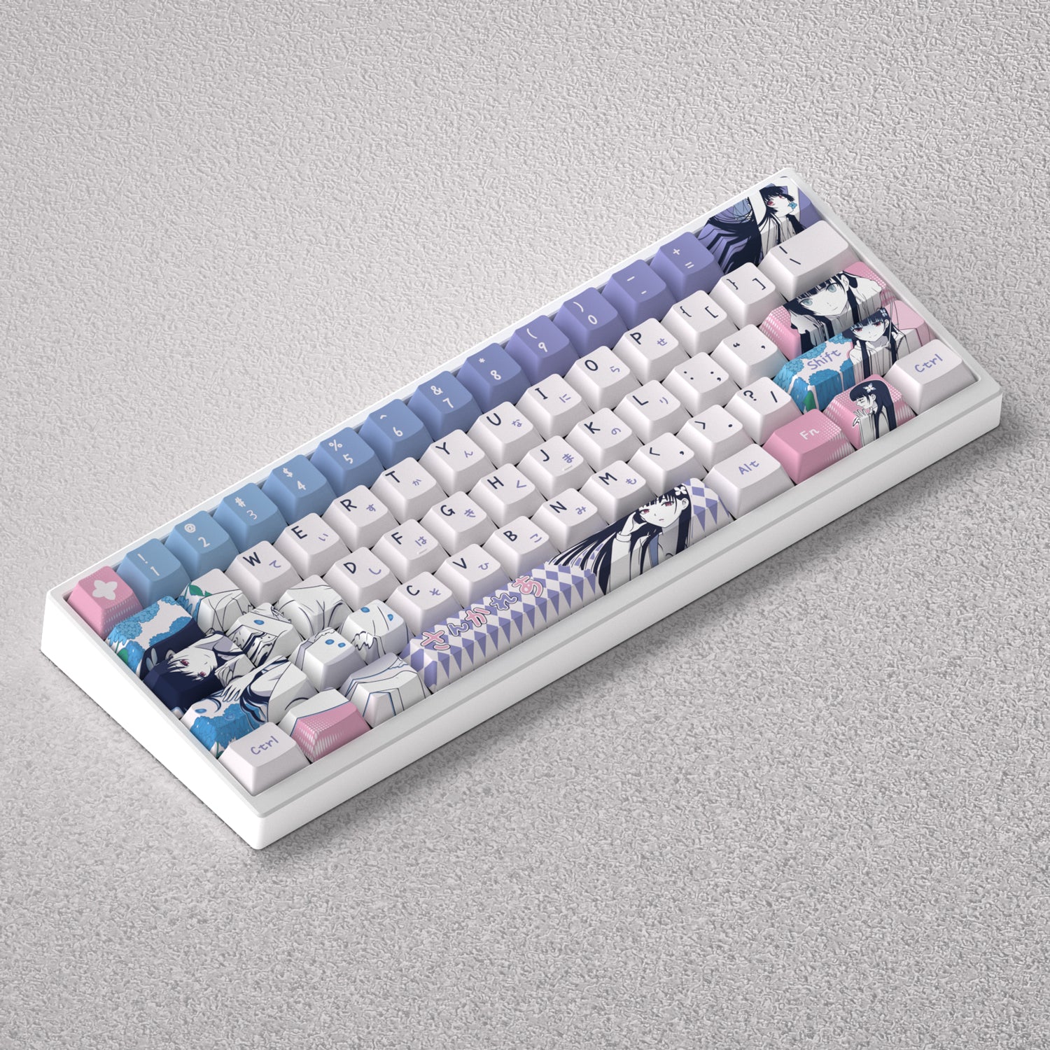 Sanka Rea Theme, Anime Game Creative Personalized Keycap Set PBT Material Original Factory Height Sublimation Printing