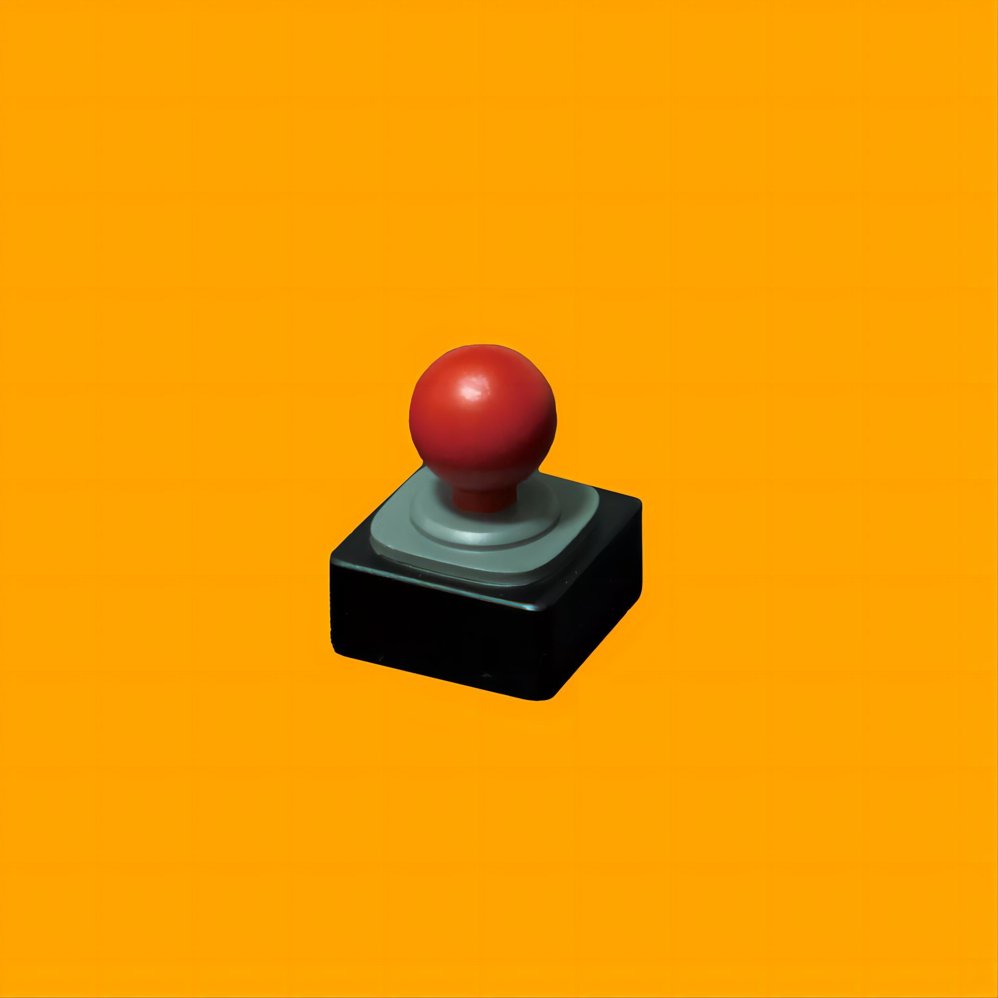 Retro game joystick, button resin personalized keycaps