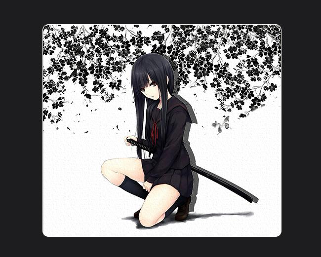 Polyurethane neutral special fabric customized mouse pad(+7)