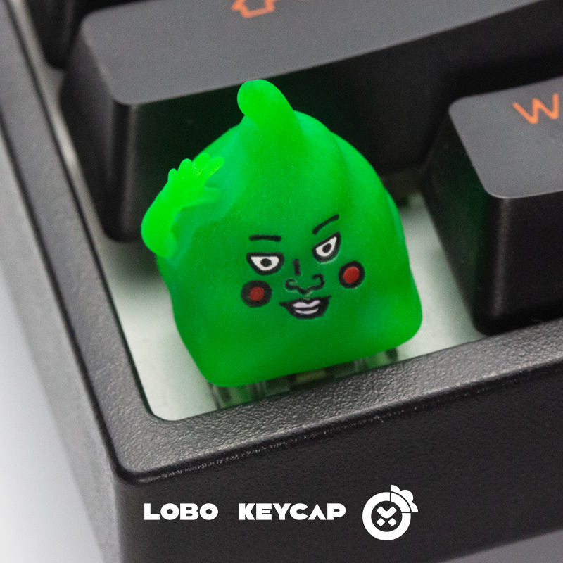 Mob Psycho 100,クボ/Simple themed keycaps, personalized resin peripherals, artistic keycaps