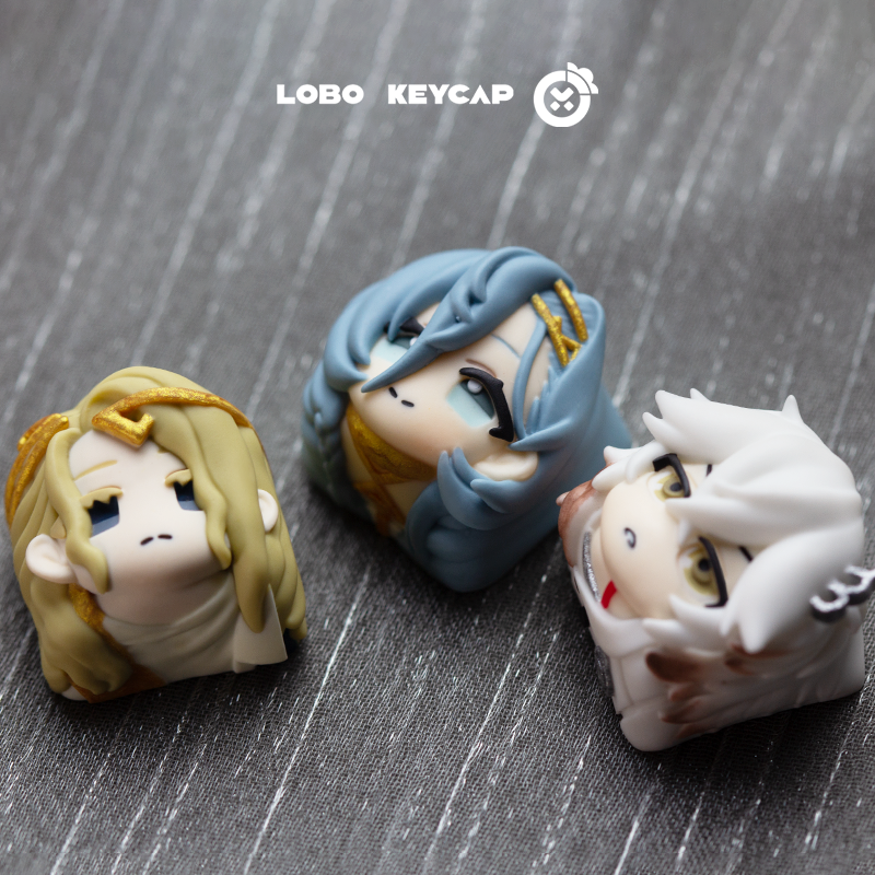 Reverse: 1999, 1U character multi-color resin molded personalized keycaps, anime and game character peripheral cultural and creative keycaps