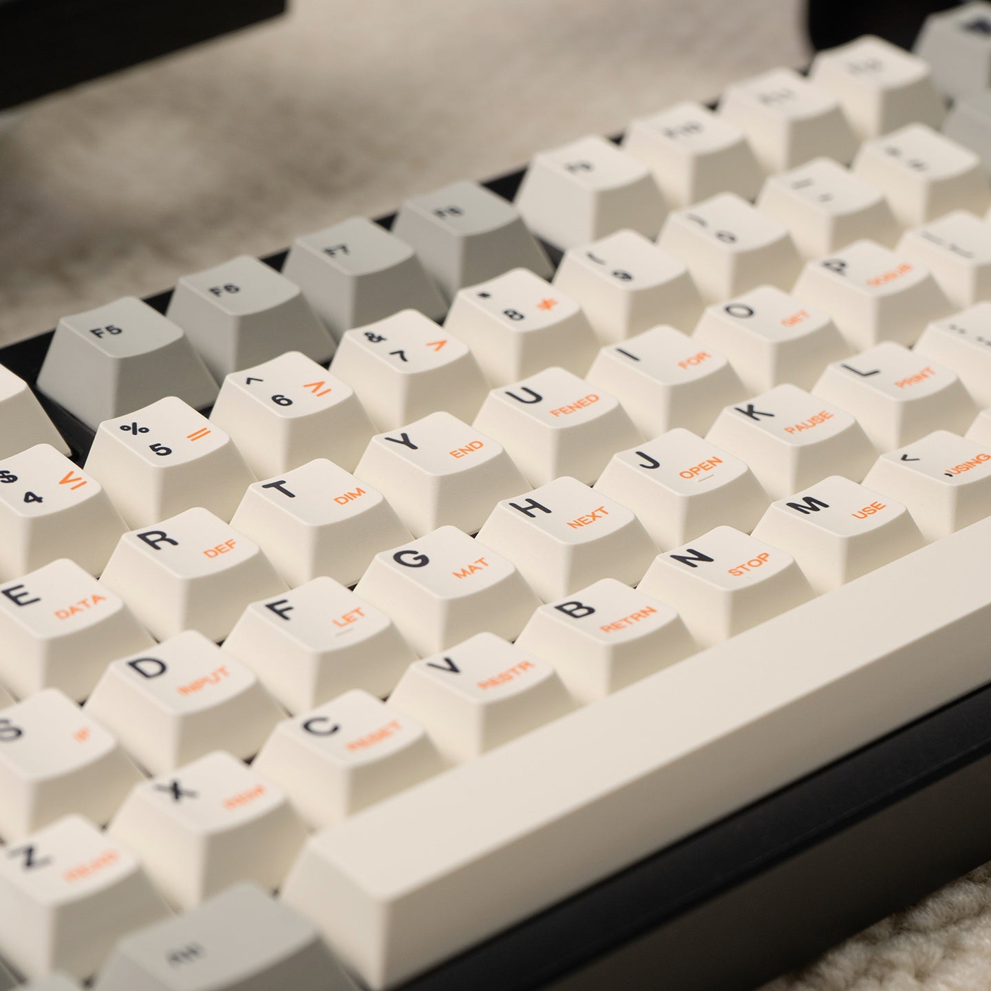 Retro Steins; Gate mechanical keyboard keycaps PBT thermal sublimation customized factory height