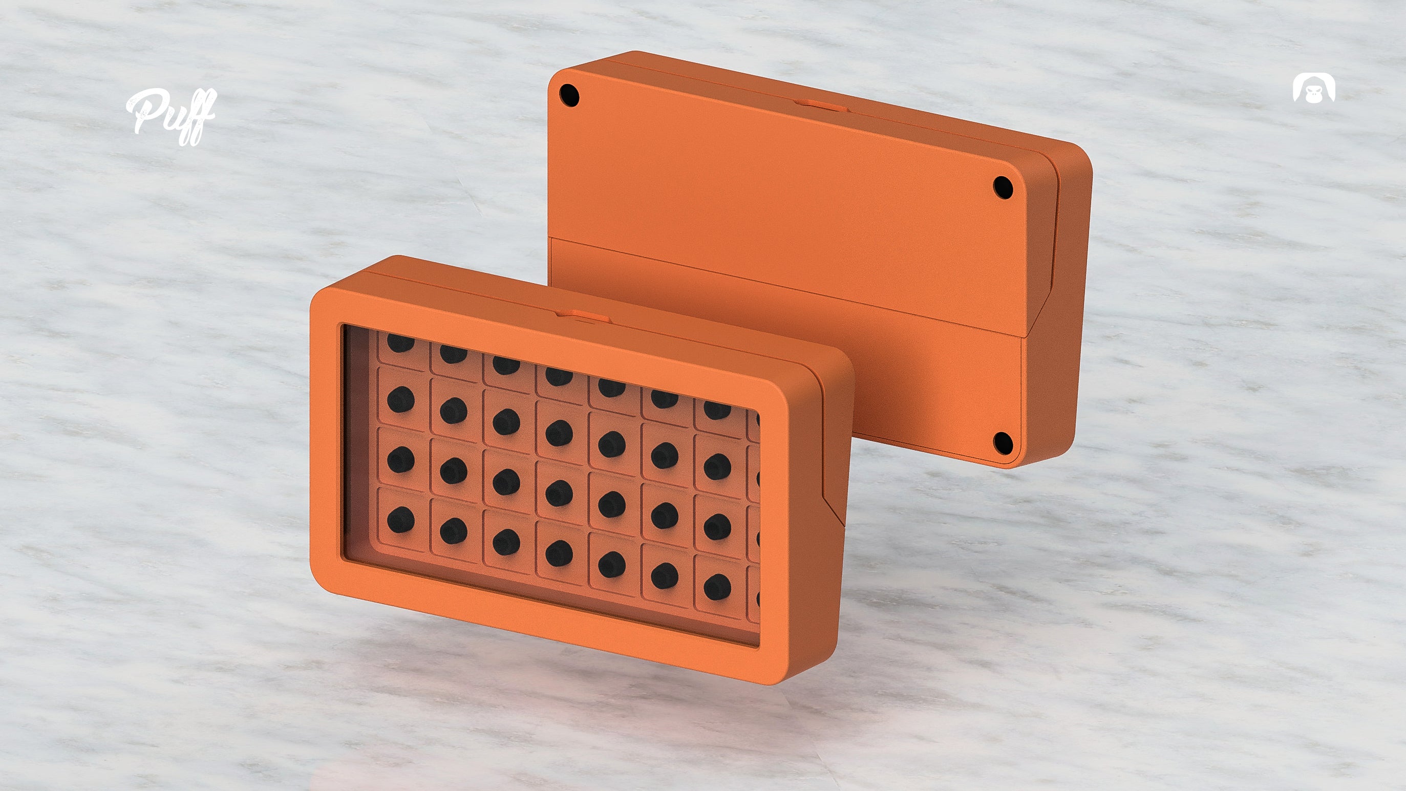 Puff32 keycap box(3D printing)