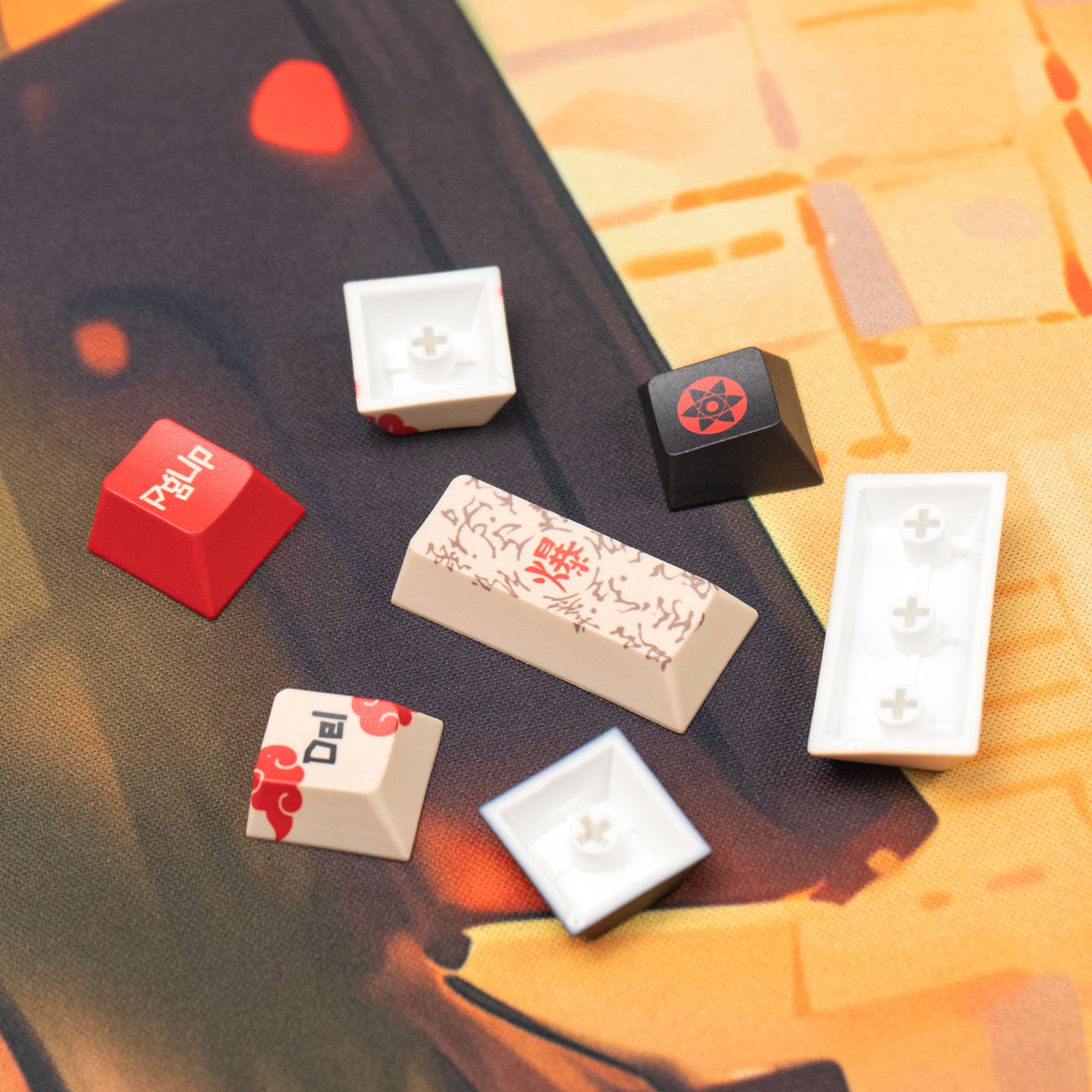 NARUTO -ナルト-theme mechanical keyboard set keycap animation peripheral anime PBT sublimation original factory height