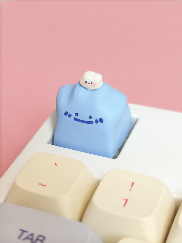 Ditto resin personalized keycaps, artisankeycaps, Anime keycaps, keyboard decorative keycaps