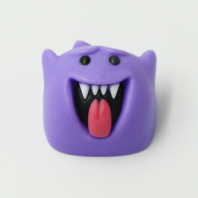 Little Ghost multi-color resin molding, resin personalized artisankeycaps, keyboard game decorative keycaps