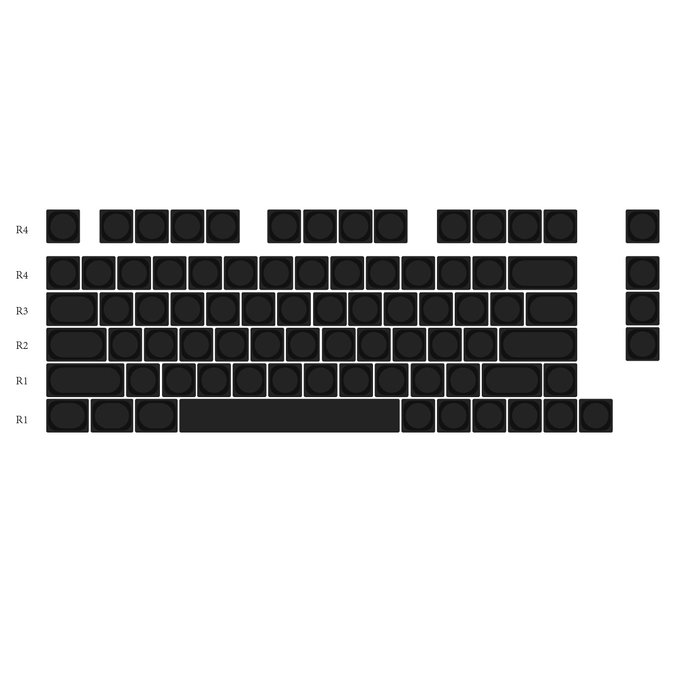 Floating Shadow · Aluminum Alloy Metal Keycap Matte Texture Customization Keycap Set, Personalized Metal Keycap Set. Customized keycaps for creative culture