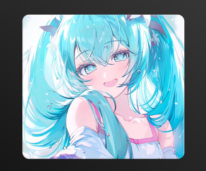 Polyurethane neutral special fabric customized mouse pad(+3)