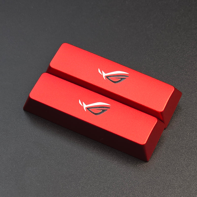 Aluminum alloy keycaps, personalized keycaps, space bar 3.125U space keycaps, metal CNC artistic keycaps, split keyboard, special specifications keycaps