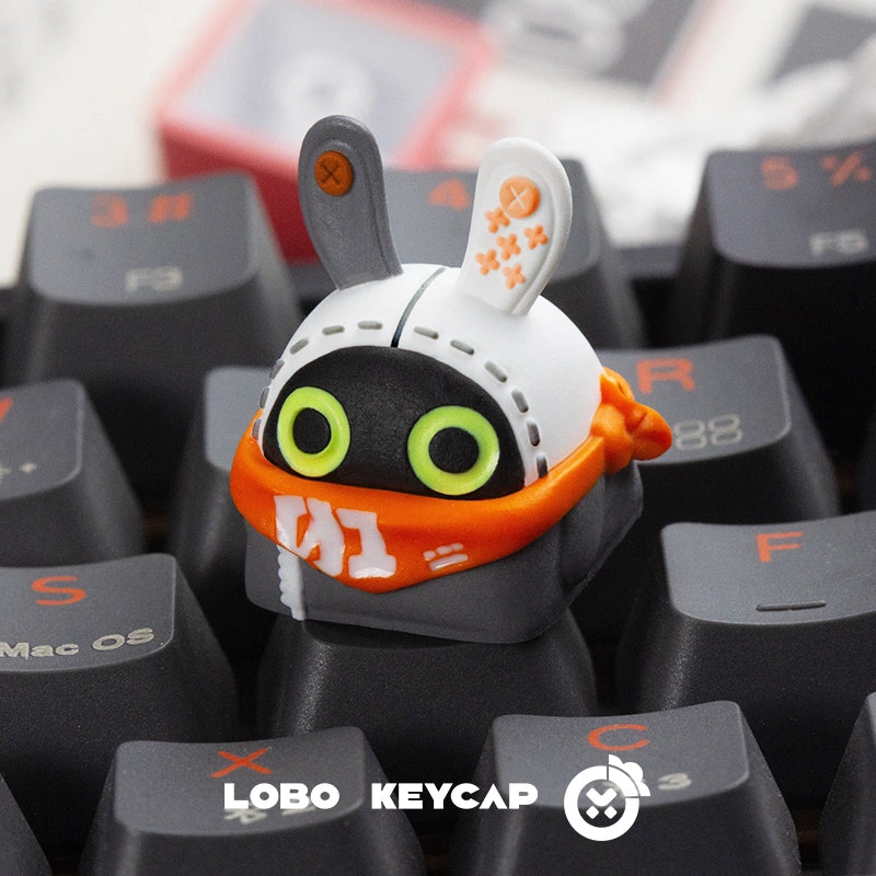 Zenless Zone Zero, The Bangboo series (standing version), resin keycaps, mechanical keyboard decorative keycaps, artisankeycaps.