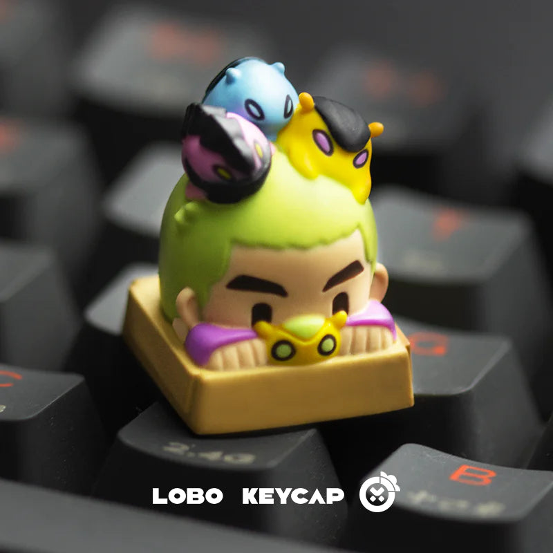 Fearless Contract Series, Personalized Resin Keycaps, Mechanical Keyboard Decorative Keycaps