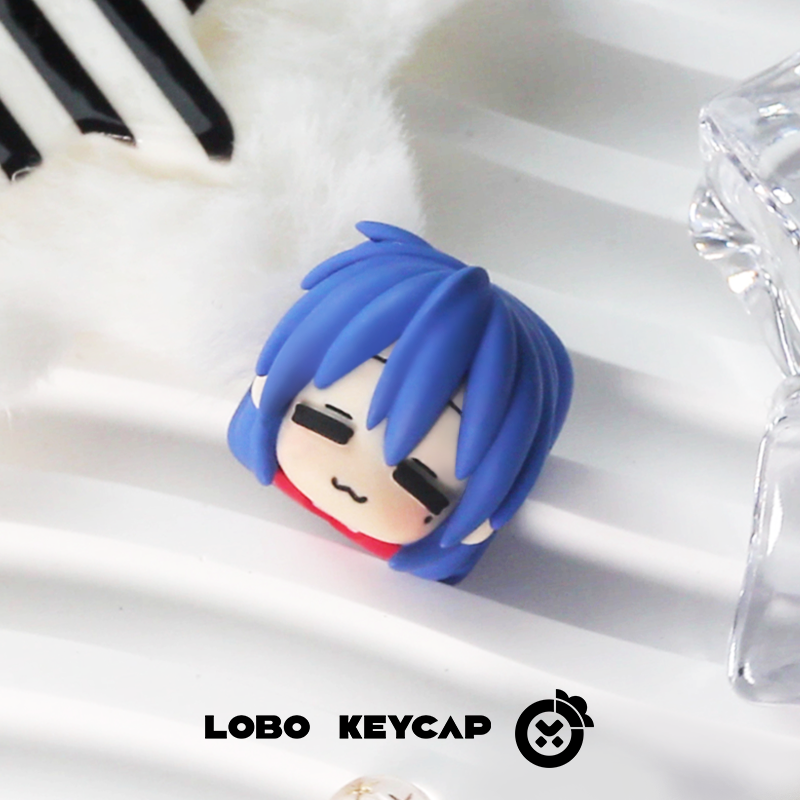 Lucky ☆ Star, themed personalized keycaps, resin molded keycaps, mechanical keyboard decorative keycaps