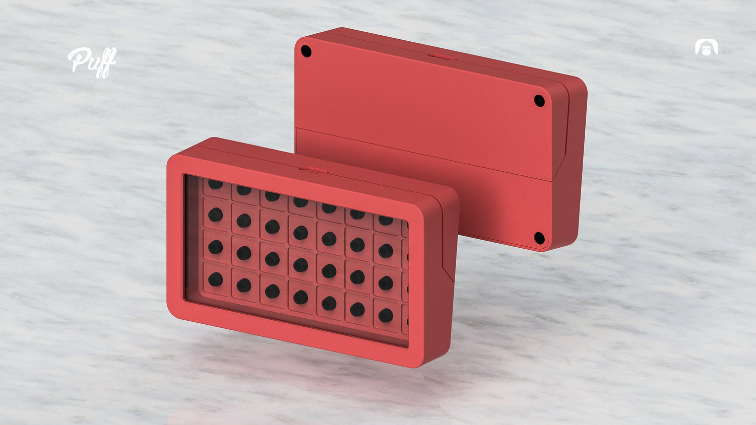 Puff32 keycap box(3D printing)