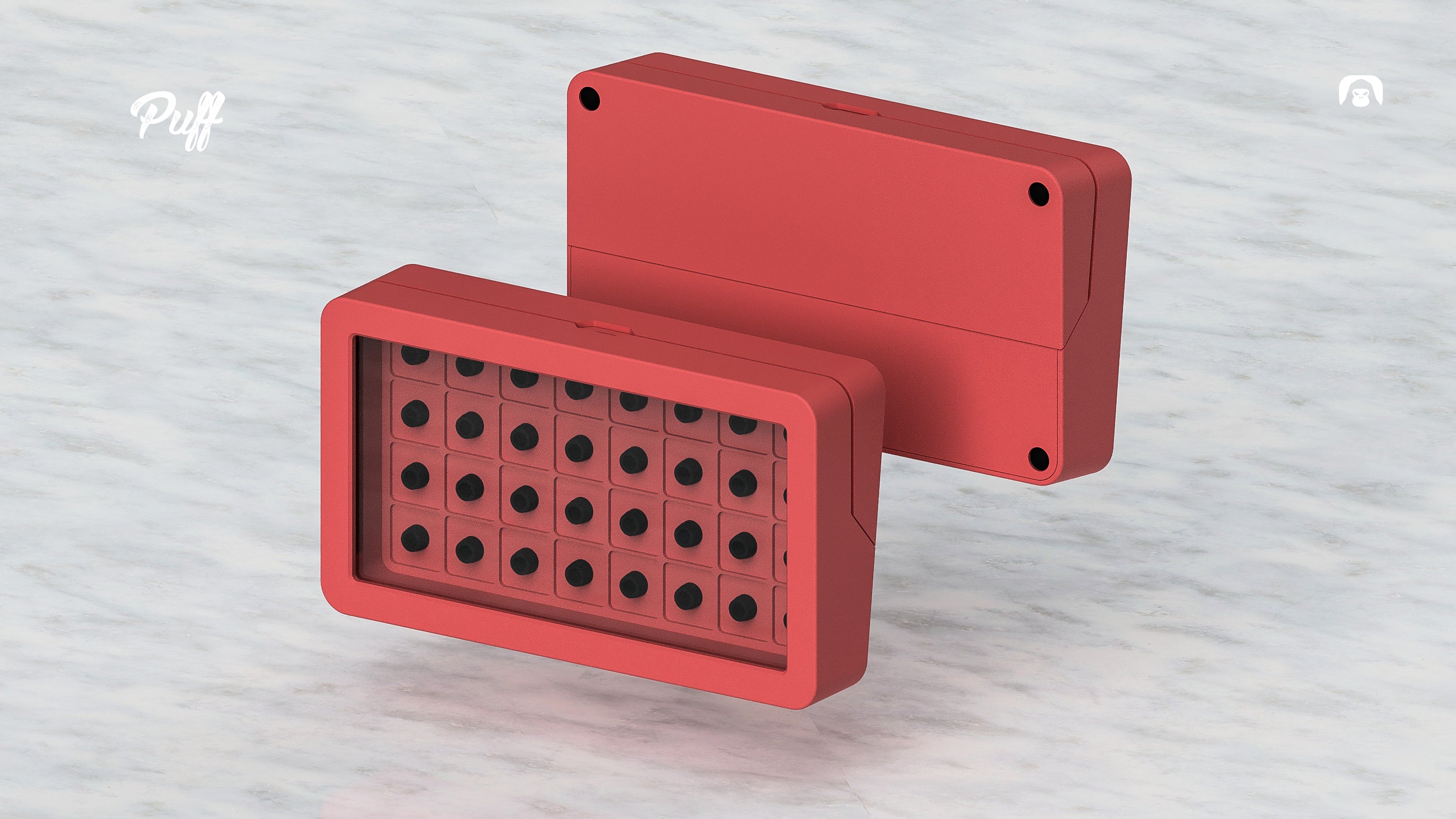 Puff32 keycap box(3D printing)