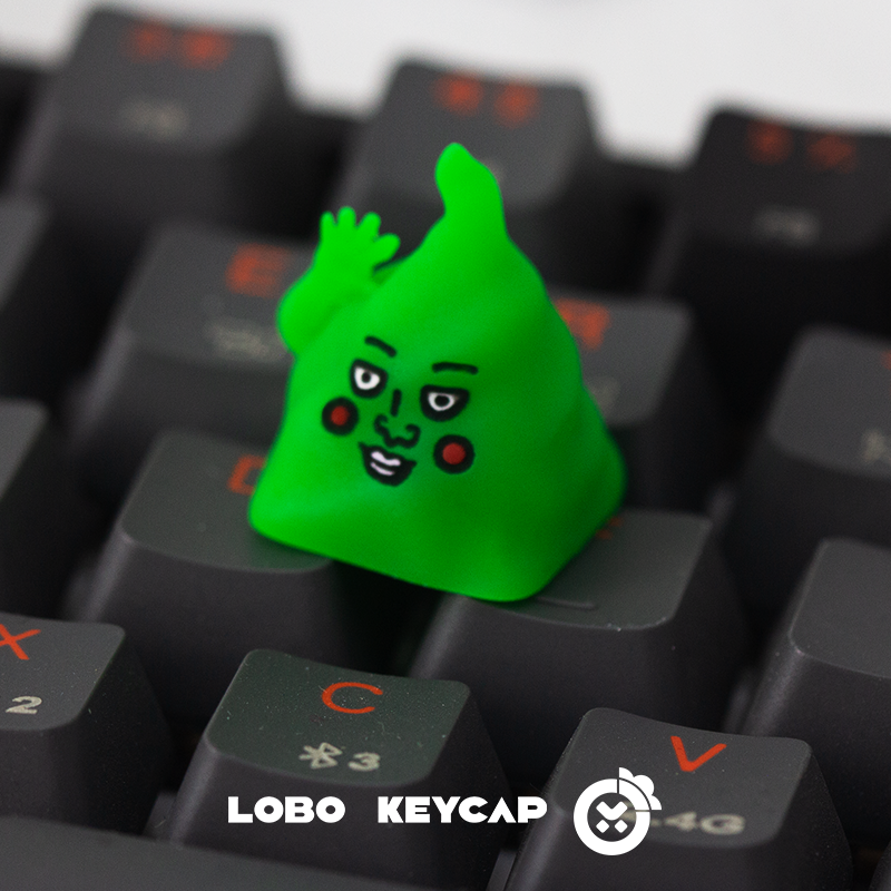 Mob Psycho 100,クボ/Simple themed keycaps, personalized resin peripherals, artistic keycaps