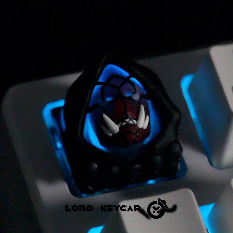 Solo Leveling, Transparent keycaps Shadow Legion personalized resin mechanical keyboard dimension keycaps ESC