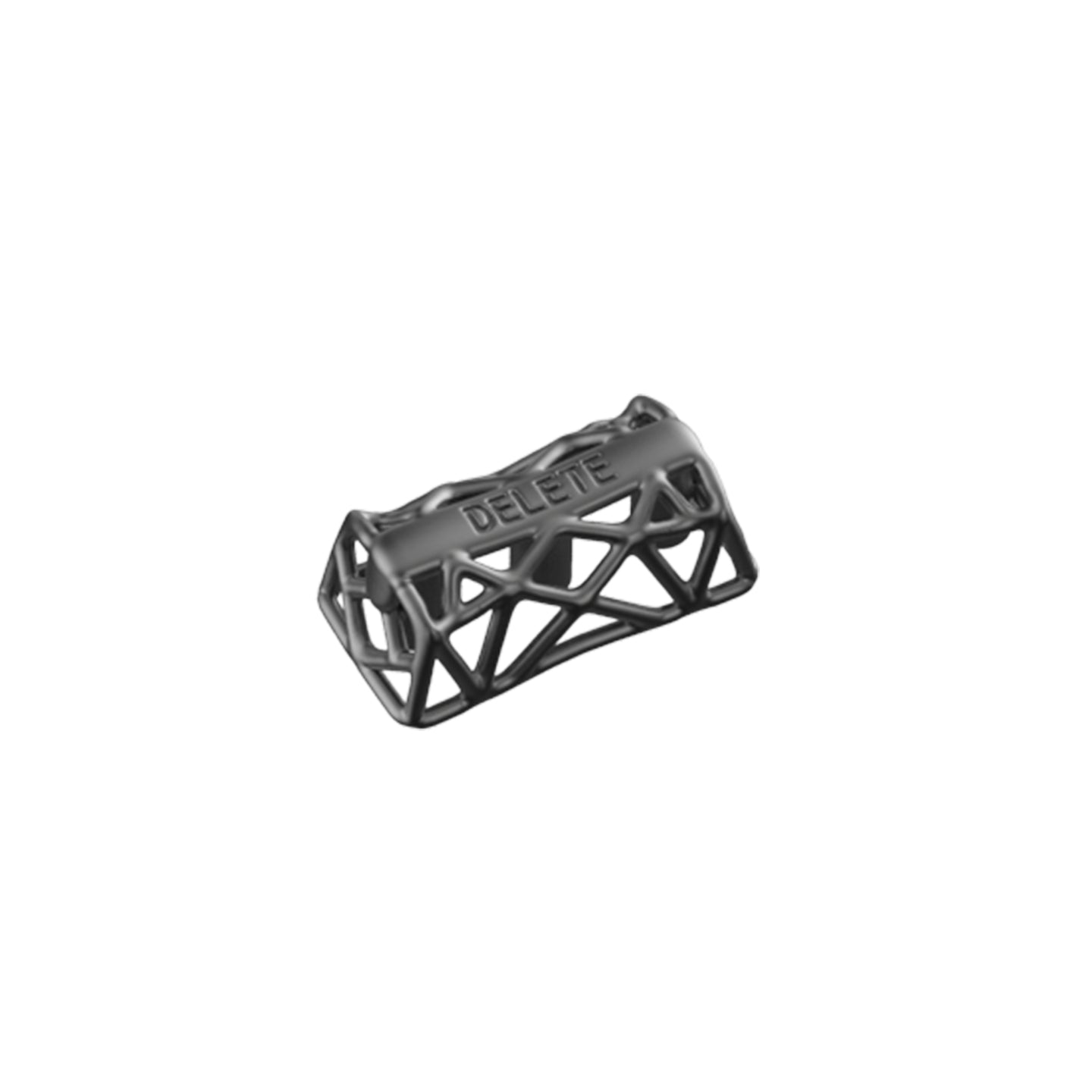 Imitation metal texture, hollow design, resin material, mechanical keyboard decorative keycaps with metal texture and personalized paint surface.