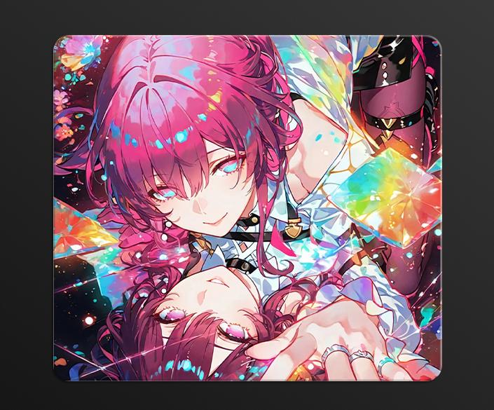 Polyurethane neutral special fabric customized mouse pad(+3)