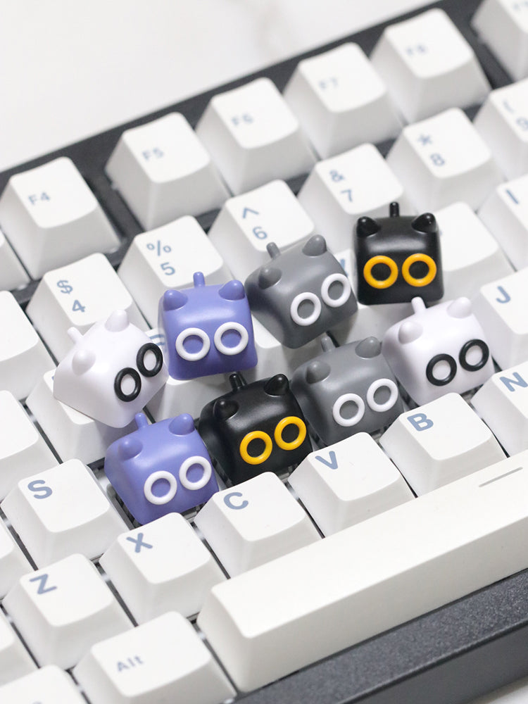 Lord of Mysteries, Cat, multi-color resin personalized keycaps, keyboard decorative keycaps