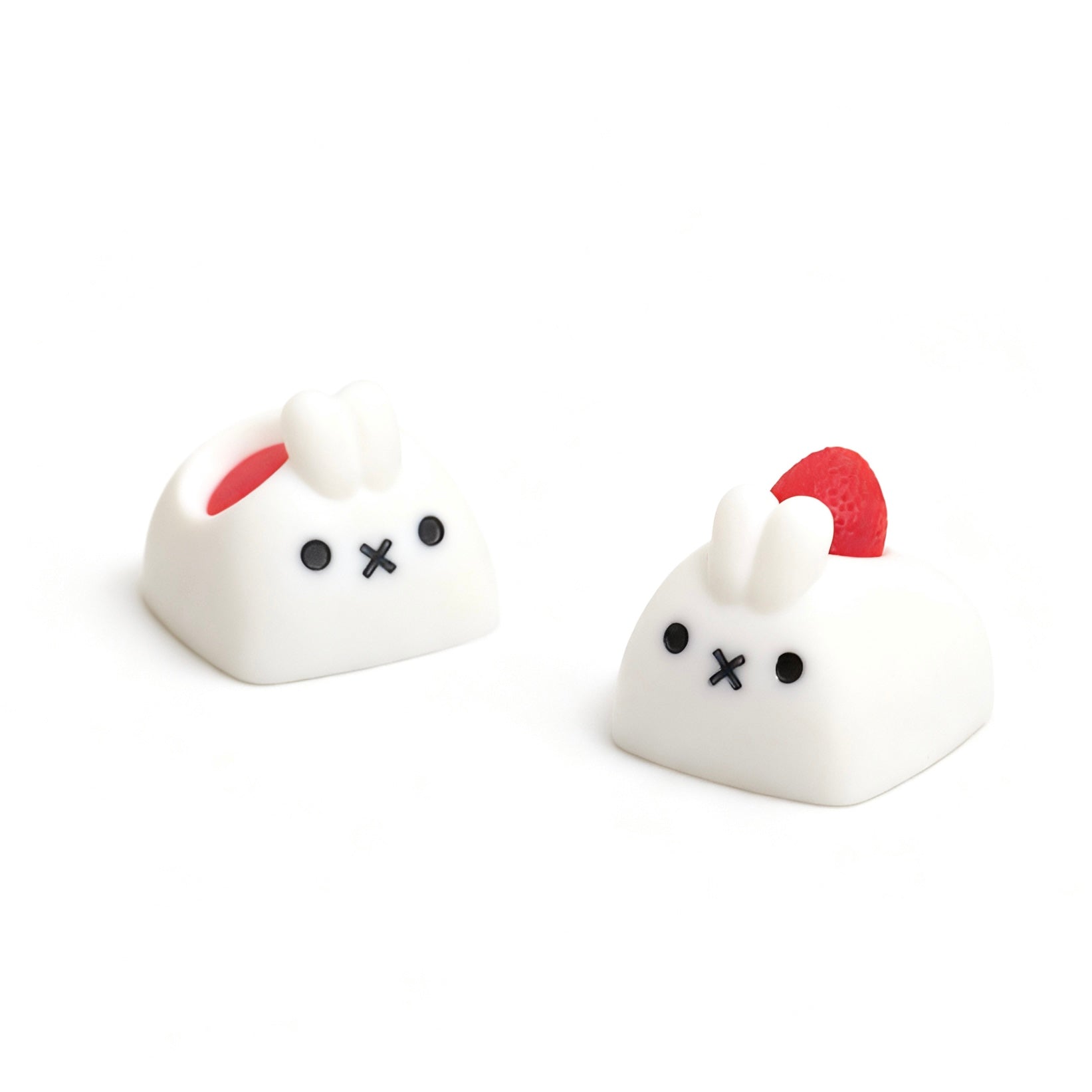 Cute cartoon bunny, multi-color resin molded small animal personalized keycap mechanical keyboard artisankeycaps