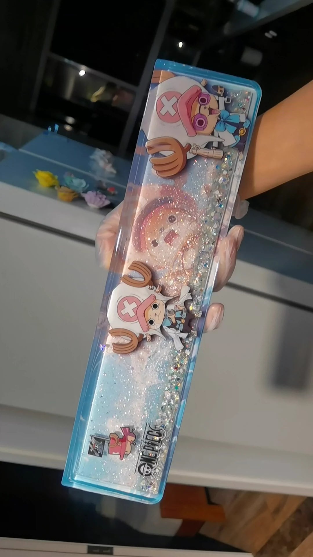 One Piece Chopper quicksand style, keyboard resin handle, palm rest, keyboard peripheral accessories