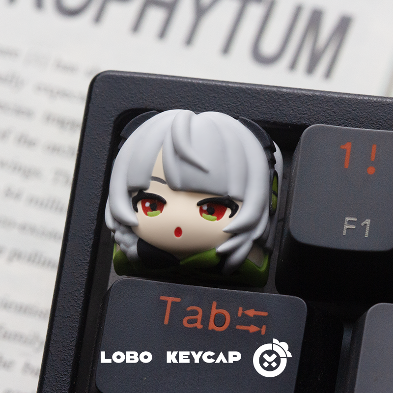 Zenless Zone Zero, Resin personalized keycaps, artisankeycaps, mechanical keyboard decorative keycaps
