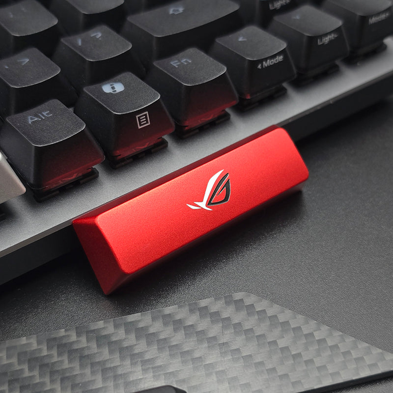 Aluminum alloy keycaps, personalized keycaps, space bar 3.125U space keycaps, metal CNC artistic keycaps, split keyboard, special specifications keycaps
