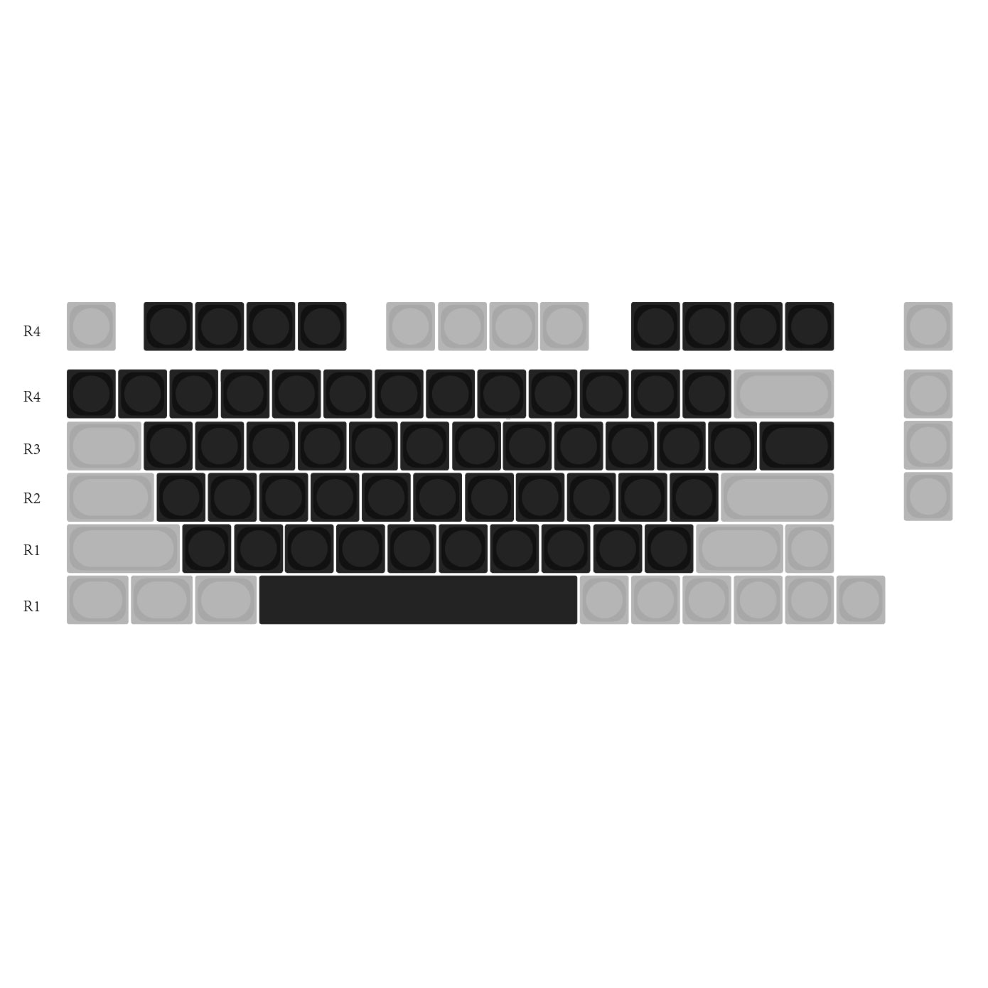 Floating Shadow · Aluminum Alloy Metal Keycap Matte Texture Customization Keycap Set, Personalized Metal Keycap Set. Customized keycaps for creative culture