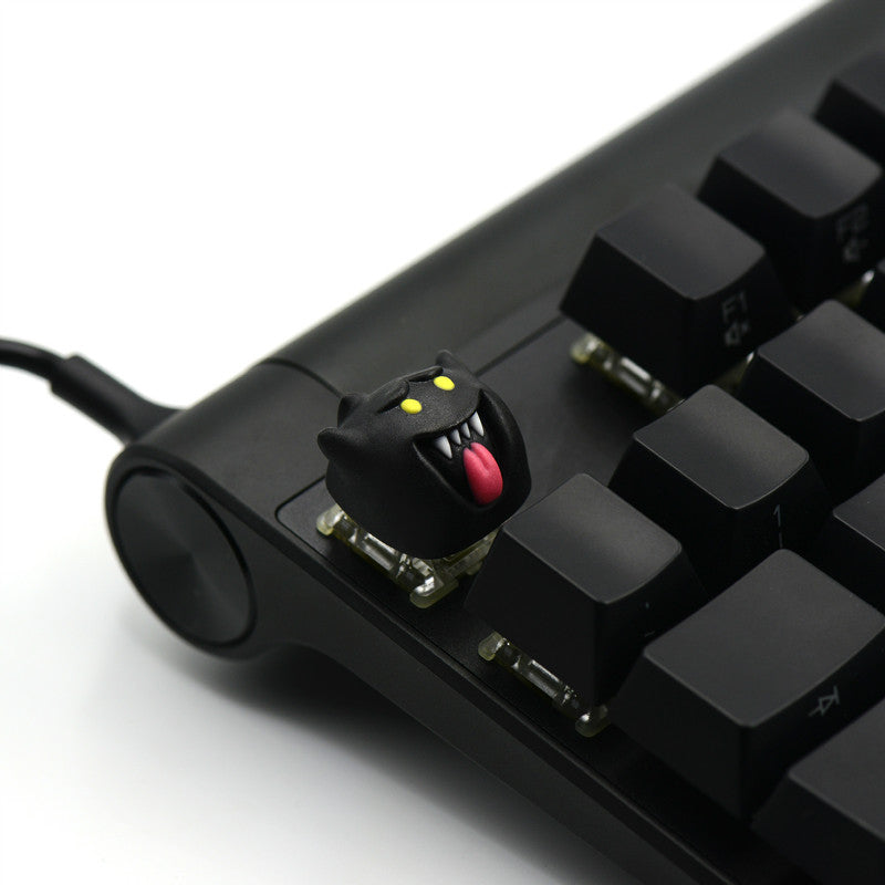 Little Ghost multi-color resin molding, resin personalized artisankeycaps, keyboard game decorative keycaps