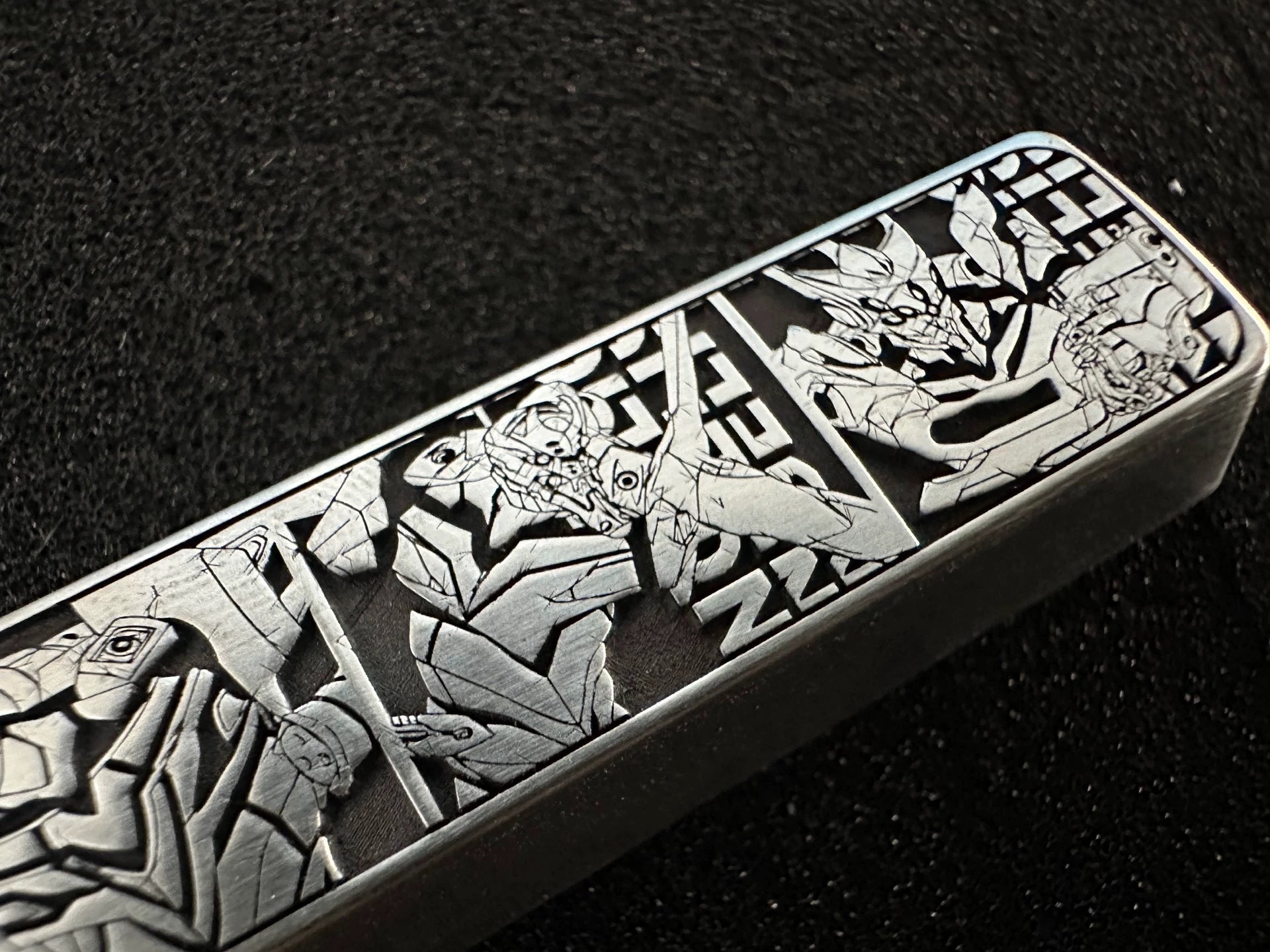 EVA, Complete series of mecha combination spaces, metal personalized keycaps, creative carved keycaps for anime and gaming peripherals