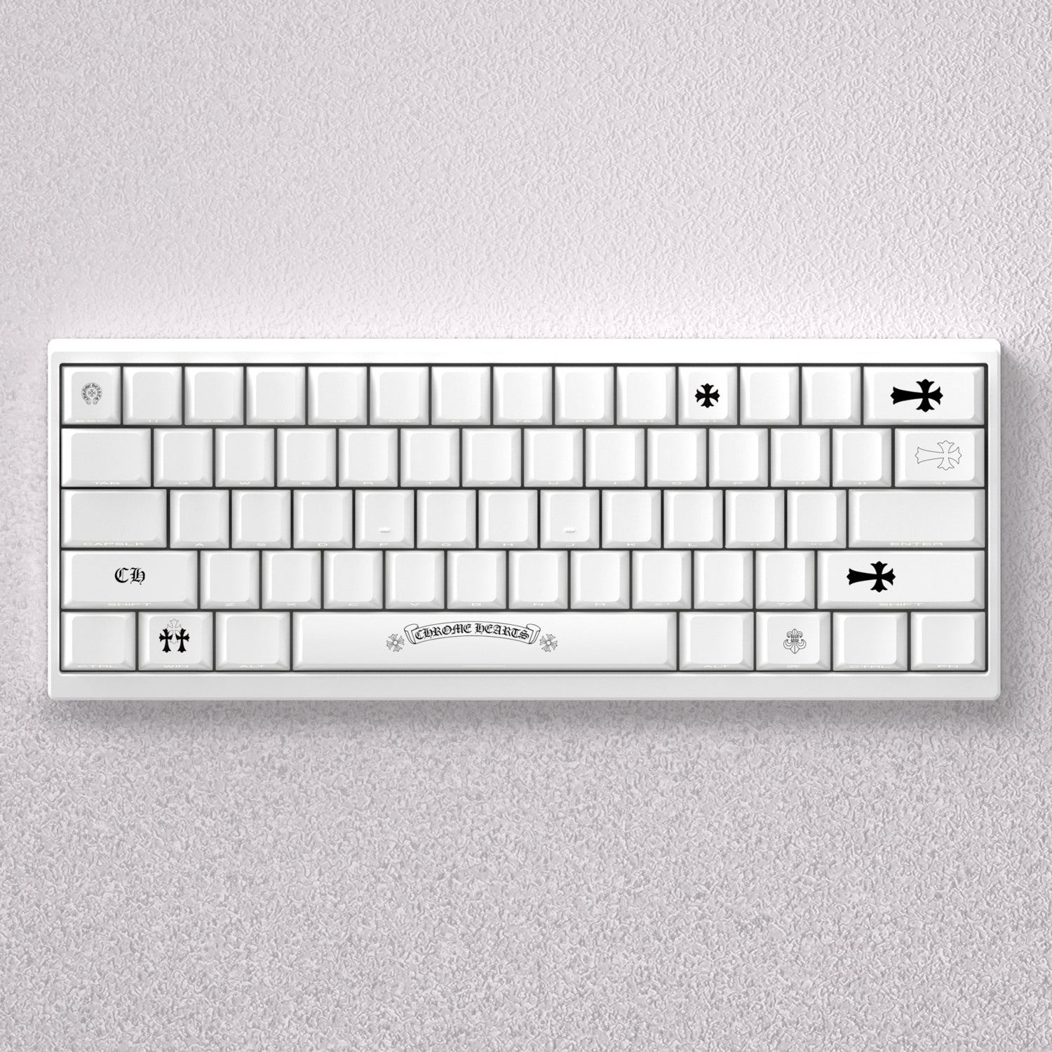 Chrome Hearts Theme, Anime Game Creative Personalized Keycap Set PBT Material Original Factory Height Sublimation Printing