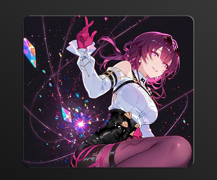 Polyurethane neutral special fabric customized mouse pad(+3)