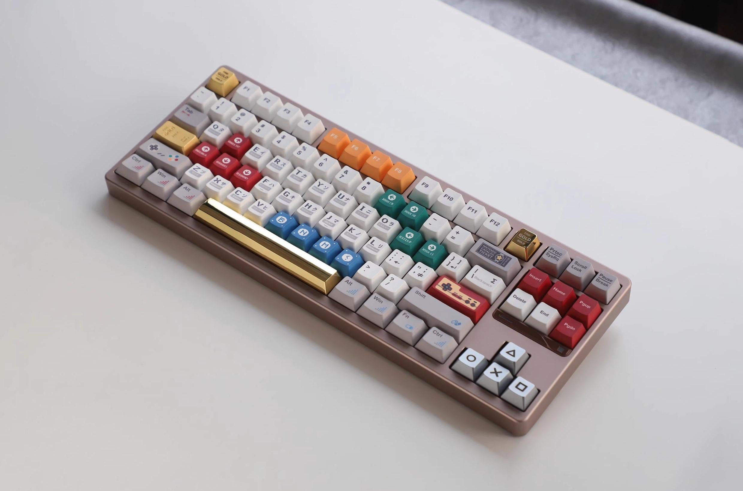 Metal Spacebar Coating Process, 6.25U Universal Metal Keycap, Personalized Spacebar Keycap