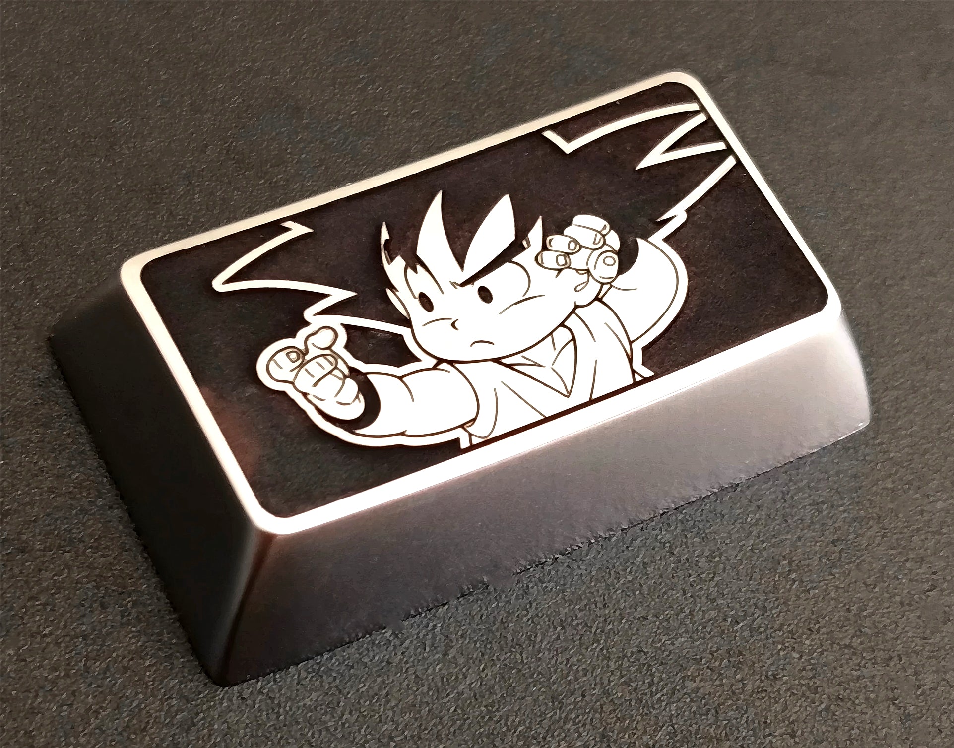 Dragon Ball series, metal personalized keycaps, creative carved keycaps around anime and game characters