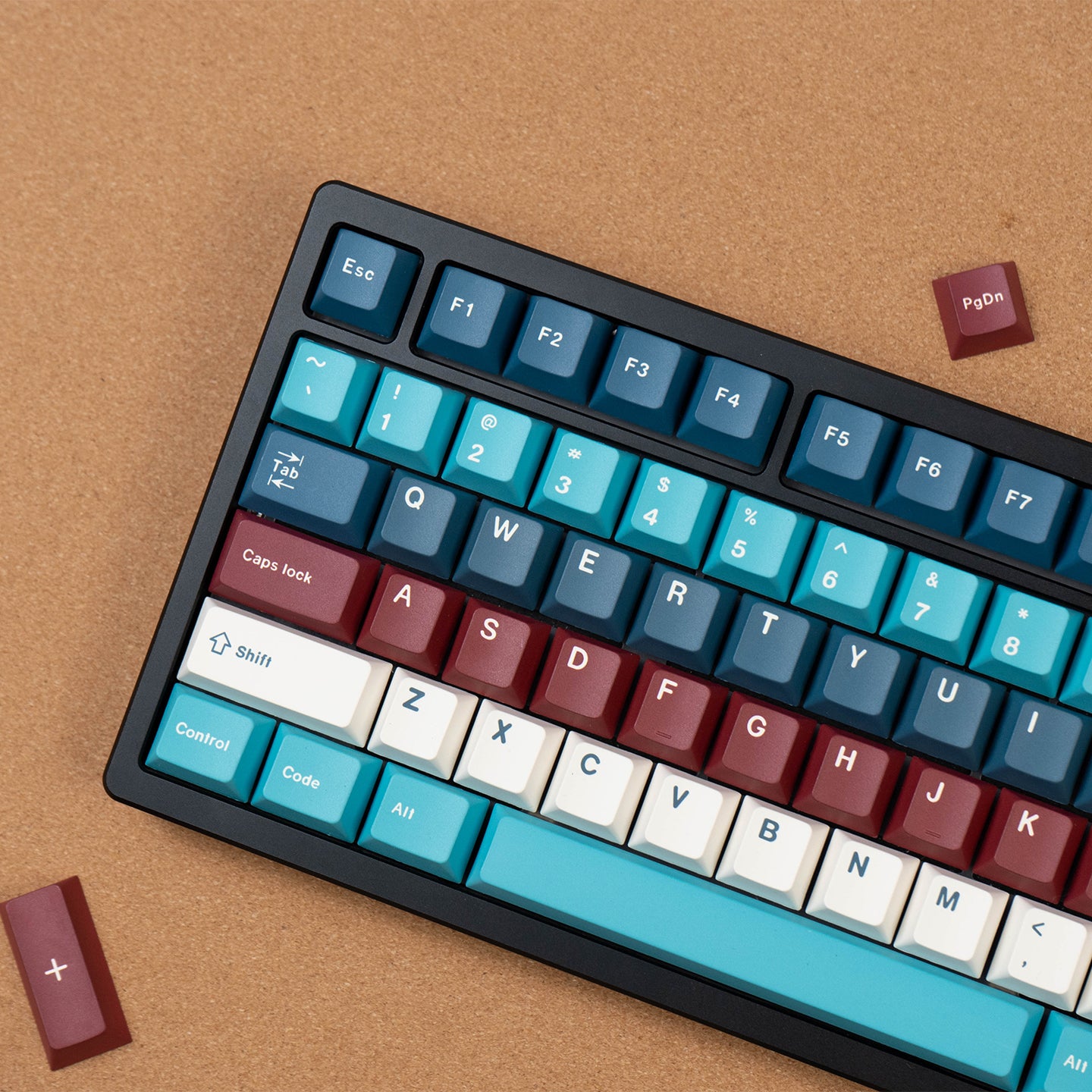 Emerald Lake Mechanical Keyboard Keycaps PBT Thermal Sublimation Customized Original Factory Height Set Keycaps