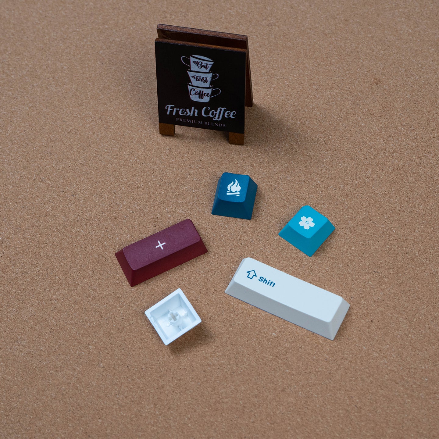 Emerald Lake Mechanical Keyboard Keycaps PBT Thermal Sublimation Customized Original Factory Height Set Keycaps