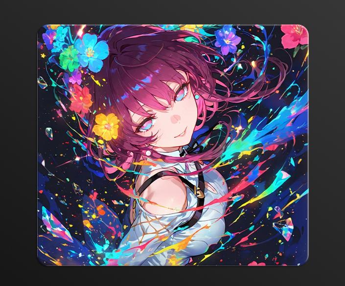 Polyurethane neutral special fabric customized mouse pad(+3)